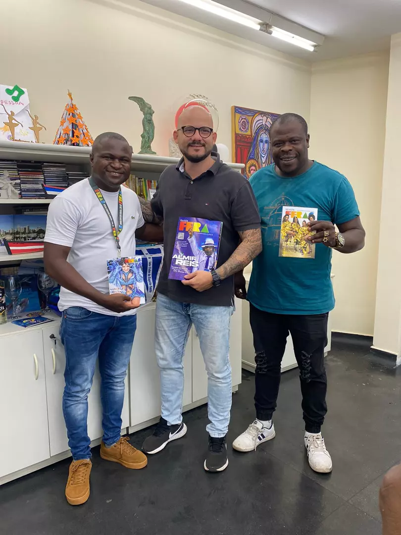 CEO DA REVISTA FERAS DO CARNAVAL TEM ENCONTRO COM SECRETÁRIO DE CULTURA DE VITÓRIA